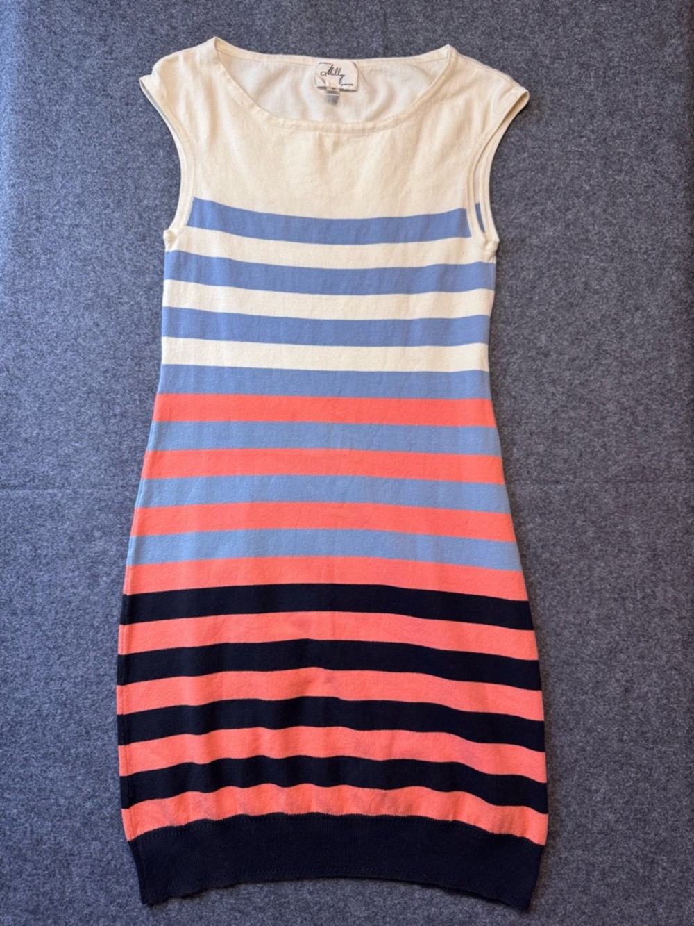 Milly of New York Striped Knit Dress